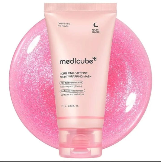 Medicube PDRN PINK Caffeine night wrapping mask 75ml